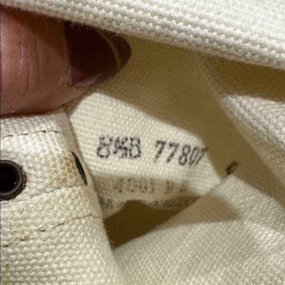 FRYE canvas and leather boots - Picture 16 of 16